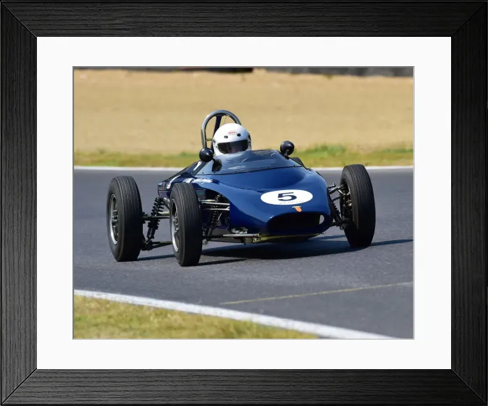 Framed Print : CM24 2107 Robin Longdon, Lola Mk3 Framed Print : CM24 2107 Robin Longdon, Lola Mk3