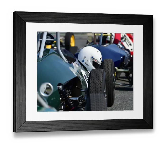 Framed Print : CM24 2073 Trevor Griffiths, Emeryson FJ