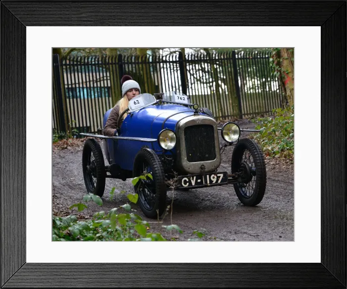 Framed Print : CJ7 6976 Miss Abby Oliver, Gary Clare, Austin Seven Special Framed Print : CJ7 6976 Miss Abby Oliver, Gary Clare, Austin Seven Special