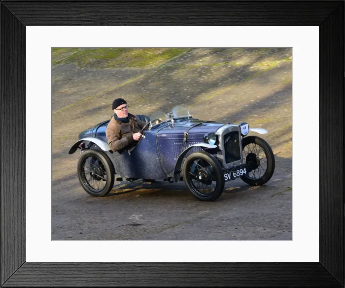 Framed Print : CJ7 7025 Andrew Marsh, Austin 7 Sports Framed Print : CJ7 7025 Andrew Marsh, Austin 7 Sports