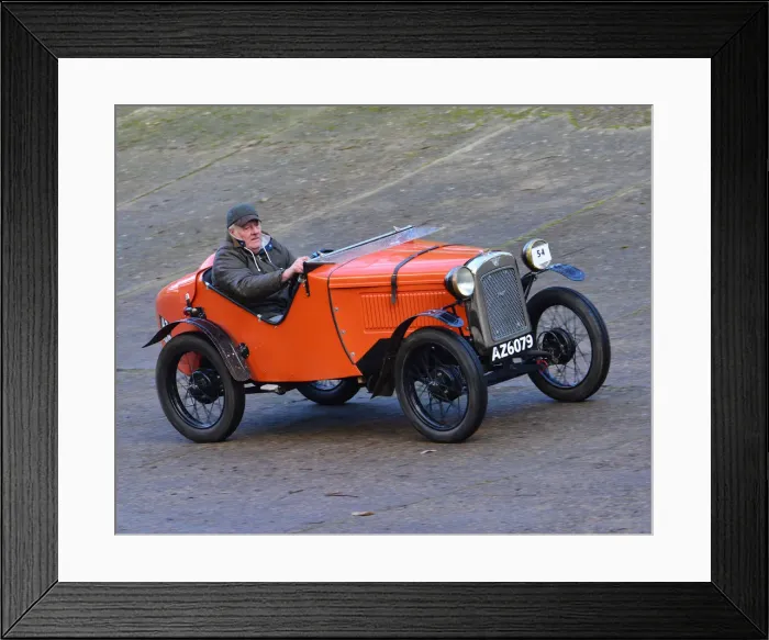 Framed Print : CJ7 7034 Donald Skelton, Austin 7 Ulster (Copy) Framed Print : CJ7 7034 Donald Skelton, Austin 7 Ulster (Copy)