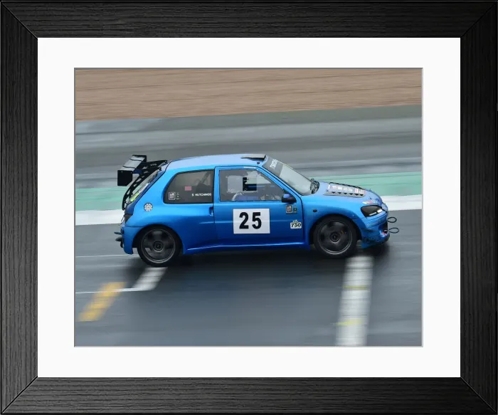 Framed Print : CM26 5774 Steve Hutchings, Peugeot 106 Framed Print : CM26 5774 Steve Hutchings, Peugeot 106