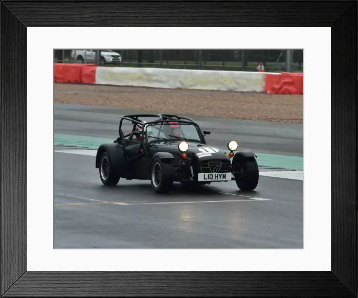 Framed Print : CM26 5957 Caterham 7