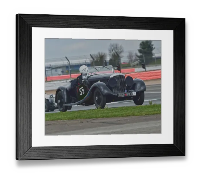 Framed Print : CM26 6576 Steve Allen, Bentley 4o Litre Special Framed Print : CM26 6576 Steve Allen, Bentley 4o Litre Special