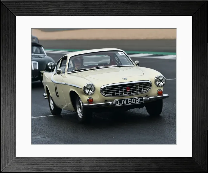 Framed Print : CM26 6306 Richard Lake, Volvo P1800 S