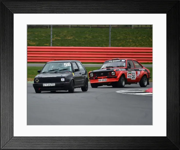 Framed Print : CM26 6862 Nick Leston, Volkswagen Golf GTi Mk2, Simon Diffey, Ford Escort RS2000 Framed Print : CM26 6862 Nick Leston, Volkswagen Golf GTi Mk2, Simon Diffey, Ford Escort RS2000