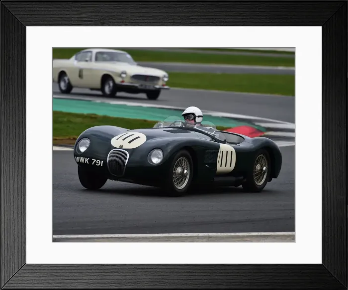 Framed Print : CM26 6772 David Brazell, Jaguar C-Type Framed Print : CM26 6772 David Brazell, Jaguar C-Type