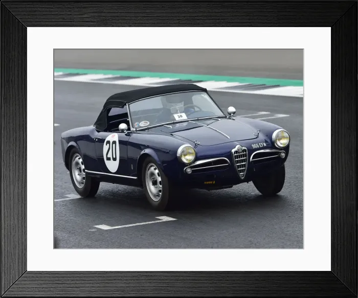 Framed Print : CM26 6334 Christopher Mann, Alfa Romeo Giulietta Sebring Spider Framed Print : CM26 6334 Christopher Mann, Alfa Romeo Giulietta Sebring Spider