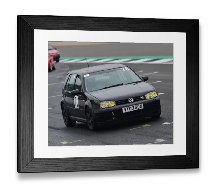 Framed Print : CM26 6410 Sam Stretton, Volkswagen Golf