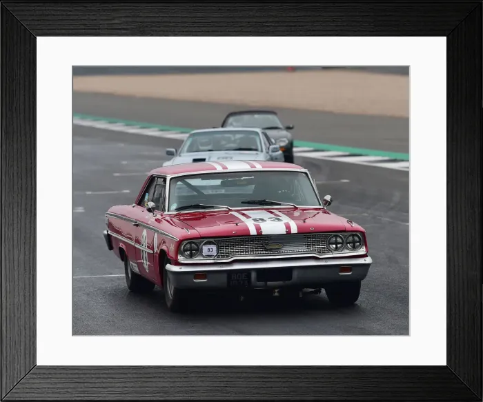 Framed Print : CM26 6415 Michael Steele, Ford Galaxie 500 Coupe