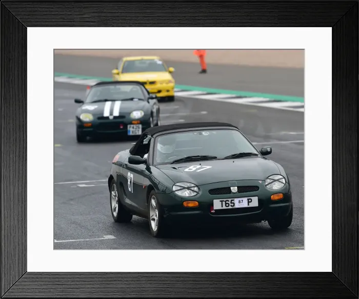 Framed Print : CM26 6417 Rob Hubbard, MG F Type Framed Print : CM26 6417 Rob Hubbard, MG F Type