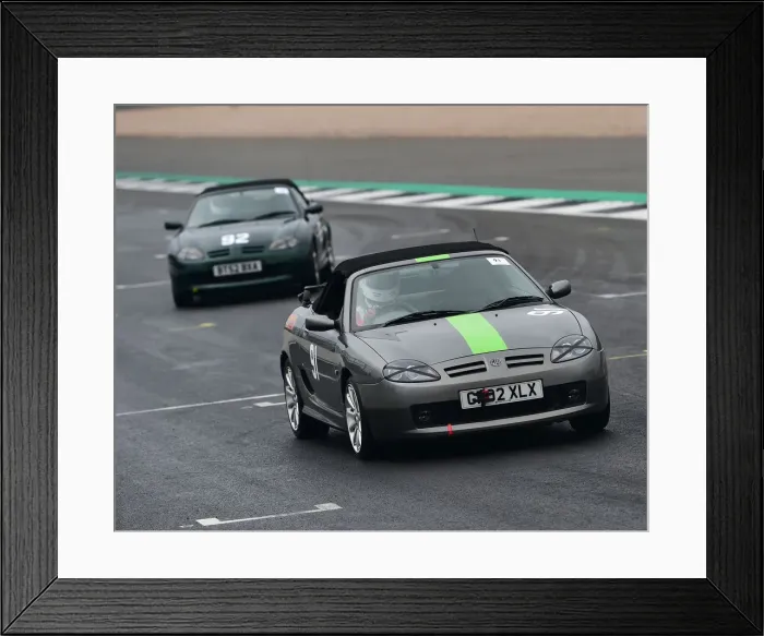 Framed Print : CM26 6421 James Hubbard, MG TF160 Framed Print : CM26 6421 James Hubbard, MG TF160