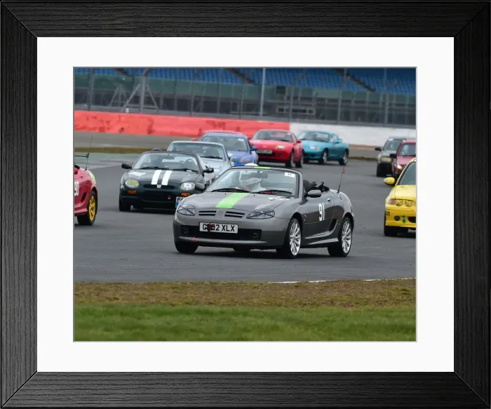 Framed Print : CM26 6931 James Hubbard, MG TF160 Framed Print : CM26 6931 James Hubbard, MG TF160