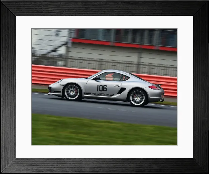 Framed Print : CM26 7158 Stephen Curtis, Porsche Cayman R