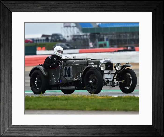 Framed Print : CM26 6608 Dr Steven Pryke, Frazer Nash TT replica