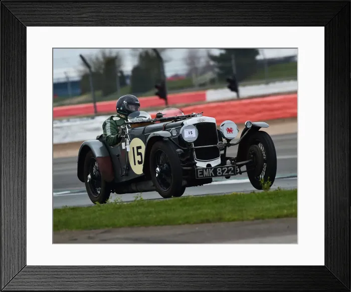 Framed Print : CM26 6614 Geraint Lewis, Frazer Nash TT replica Framed Print : CM26 6614 Geraint Lewis, Frazer Nash TT replica