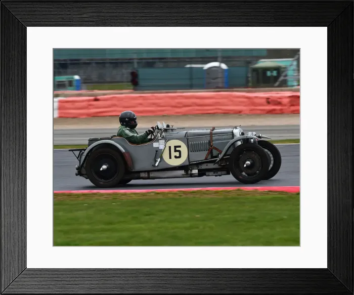 Framed Print : CM26 6643 Geraint Lewis, Frazer Nash TT replica Framed Print : CM26 6643 Geraint Lewis, Frazer Nash TT replica