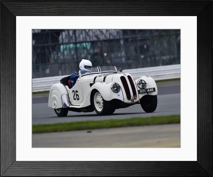 Framed Print : CM26 6713 Timothy Jarrett, Frazer Nash BMW 328 Framed Print : CM26 6713 Timothy Jarrett, Frazer Nash BMW 328