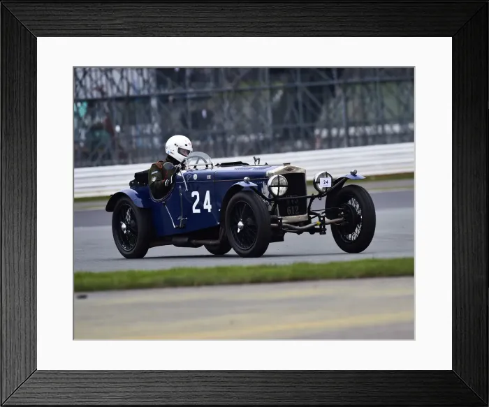 Framed Print : CM26 6715 Paul Baker, Frazer Nash Sports Framed Print : CM26 6715 Paul Baker, Frazer Nash Sports