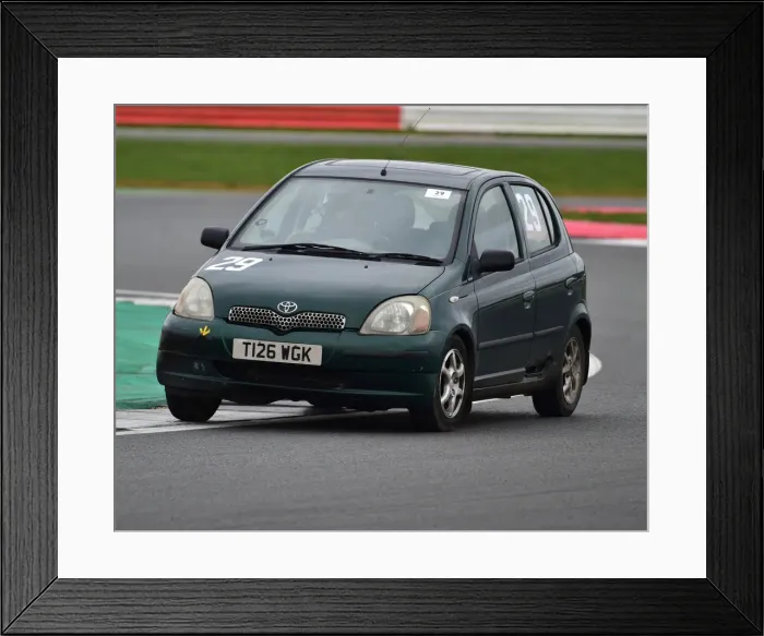 Framed Print : CM26 6820 Ollie Leston, Toyota Yaris Framed Print : CM26 6820 Ollie Leston, Toyota Yaris