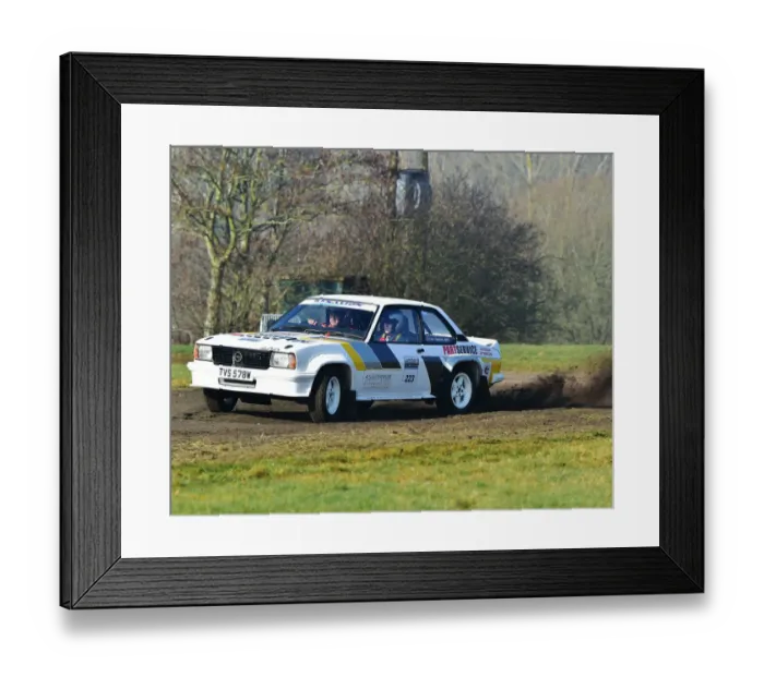 Framed Print : CM26 7299 Gary Bulley, Paul Kynaston, Opel Ascona 400 Framed Print : CM26 7299 Gary Bulley, Paul Kynaston, Opel Ascona 400