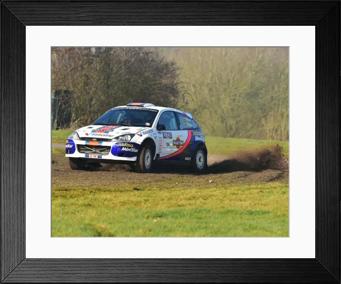 Framed Print : CM26 7260 David Wright, Ford Focus WRC 01 Framed Print : CM26 7260 David Wright, Ford Focus WRC 01