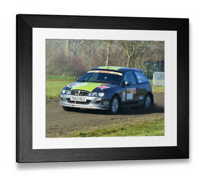 Framed Print : CM26 7341 Ross Clements, MG ZR Framed Print : CM26 7341 Ross Clements, MG ZR