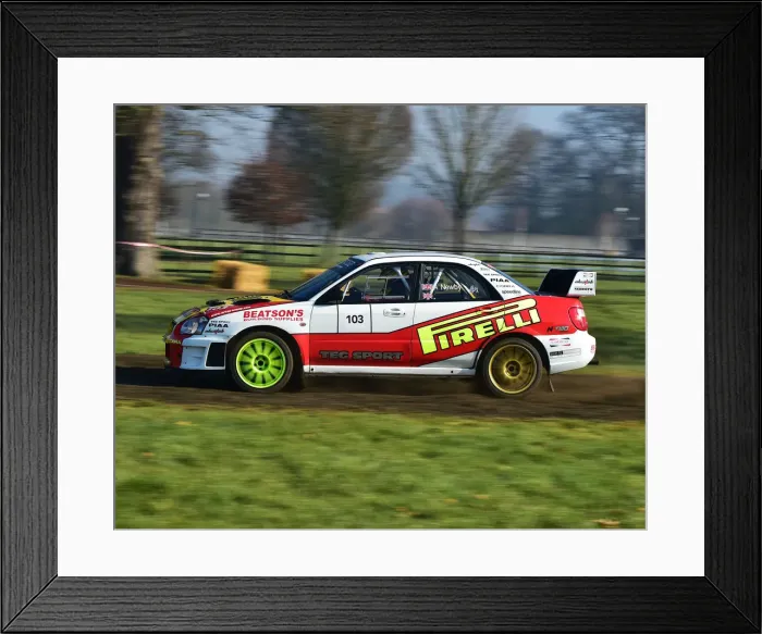 Framed Print : CM26 7389 Aaron Newby, Subaru Impreza Framed Print : CM26 7389 Aaron Newby, Subaru Impreza