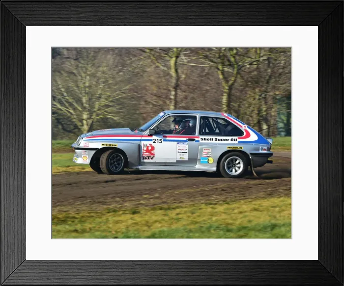 Framed Print : CM26 7401 Stuart Anderson, Vauxhall Chevette HSR Framed Print : CM26 7401 Stuart Anderson, Vauxhall Chevette HSR