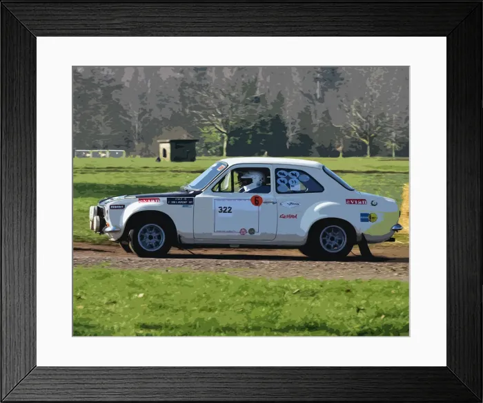 Framed Print : CM26 7574 Dave Watkins, Ford Escort Mk1 Twin Cam Framed Print : CM26 7574 Dave Watkins, Ford Escort Mk1 Twin Cam