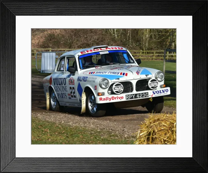 Framed Print : CM26 7605 Mark Tabor, Volvo Amazon 123GT Framed Print : CM26 7605 Mark Tabor, Volvo Amazon 123GT