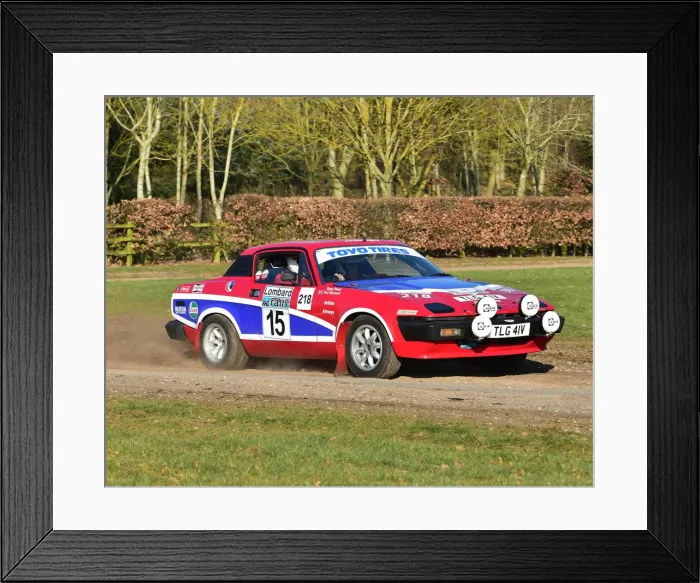 Framed Print : CM26 7854 Neil Maynard, Triumph TR7 V8 Framed Print : CM26 7854 Neil Maynard, Triumph TR7 V8