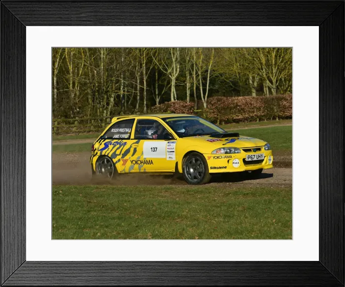 Framed Print : CM26 7863 Roger Priestnall, Proton Satria Framed Print : CM26 7863 Roger Priestnall, Proton Satria
