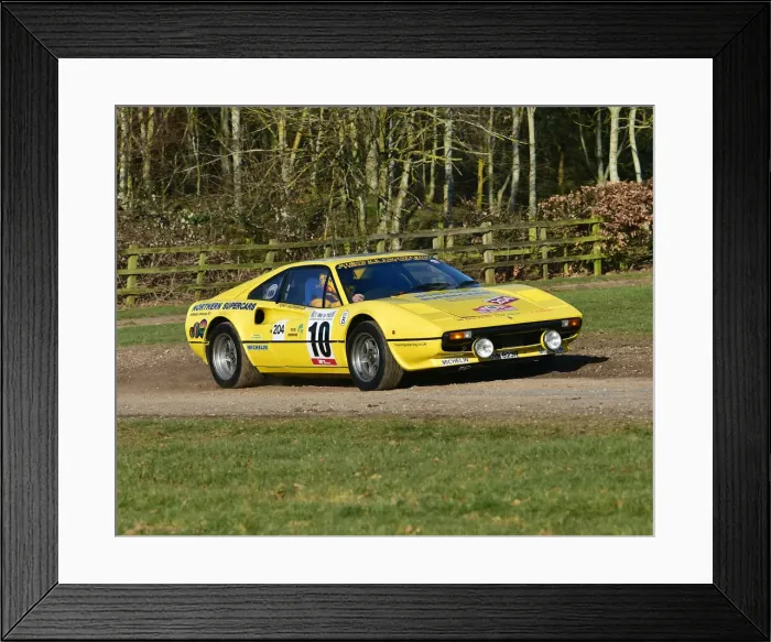 Framed Print : CM26 7887 Tony Worswick, Ferrari 308 GTB Framed Print : CM26 7887 Tony Worswick, Ferrari 308 GTB