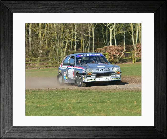 Framed Print : CM26 7901 Stuart Anderson, Vauxhall Chevette HSR Framed Print : CM26 7901 Stuart Anderson, Vauxhall Chevette HSR