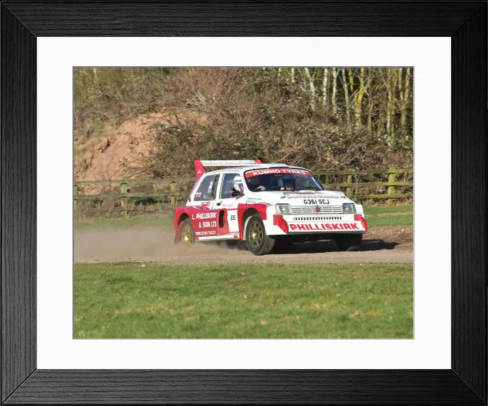 Framed Print : CM26 7906 Warren Philliskirk, MG Metro 6R4 Framed Print : CM26 7906 Warren Philliskirk, MG Metro 6R4