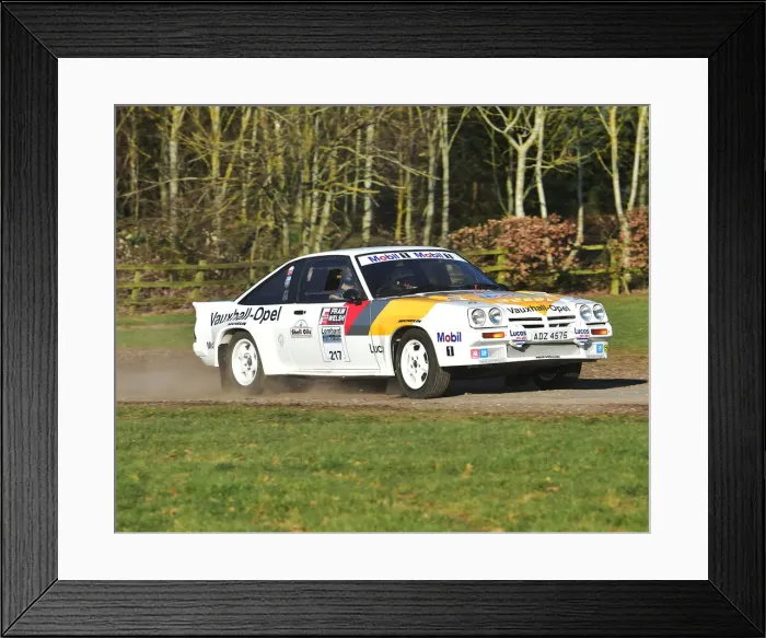 Framed Print : CM26 7909 Simon Powell, Opel Manta 400 Framed Print : CM26 7909 Simon Powell, Opel Manta 400
