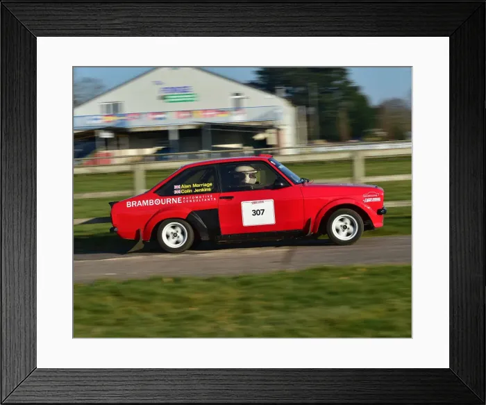 Framed Print : CM26 8054 Alan Marriage, Ford Escort Mk 2 Framed Print : CM26 8054 Alan Marriage, Ford Escort Mk 2