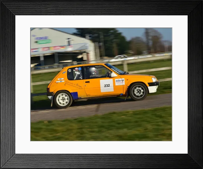 Framed Print : CM26 8078 Ben Cree, Peugeot 205 Gti Framed Print : CM26 8078 Ben Cree, Peugeot 205 Gti