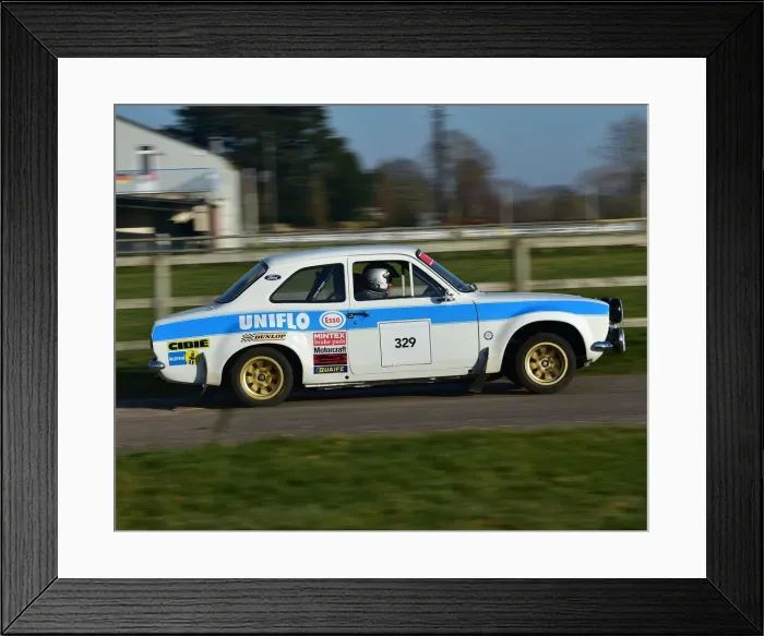 Framed Print : CM26 8087 Richard Boyall, Ford Escort Mk1 Framed Print : CM26 8087 Richard Boyall, Ford Escort Mk1