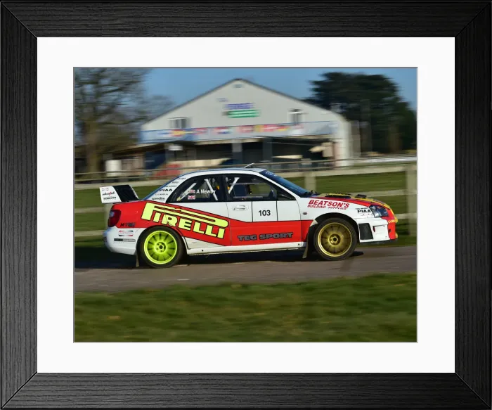 Framed Print : CM26 8089 Aaron Newby, Subaru Impreza Framed Print : CM26 8089 Aaron Newby, Subaru Impreza