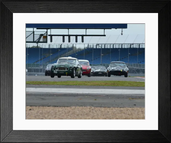 Framed Print : CJ3 6376b Mark Halstead, Stuart McPherson, Austin Healey 3000 Framed Print : CJ3 6376b Mark Halstead, Stuart McPherson, Austin Healey 3000