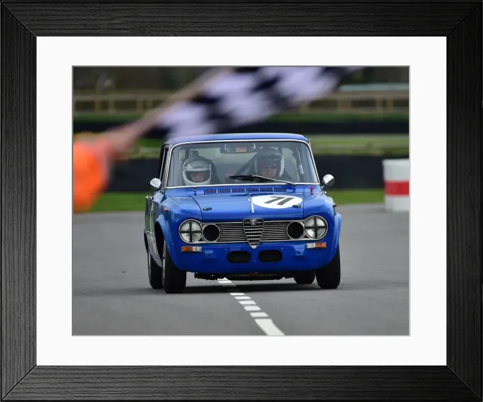 Framed Print : CM26 8669 Paul Mullen, Alfa Romeo Giulia Ti Super Framed Print : CM26 8669 Paul Mullen, Alfa Romeo Giulia Ti Super