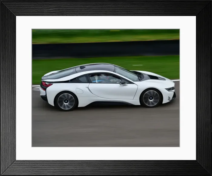 Framed Print : CM26 8723 Charles Graham, BMW i8