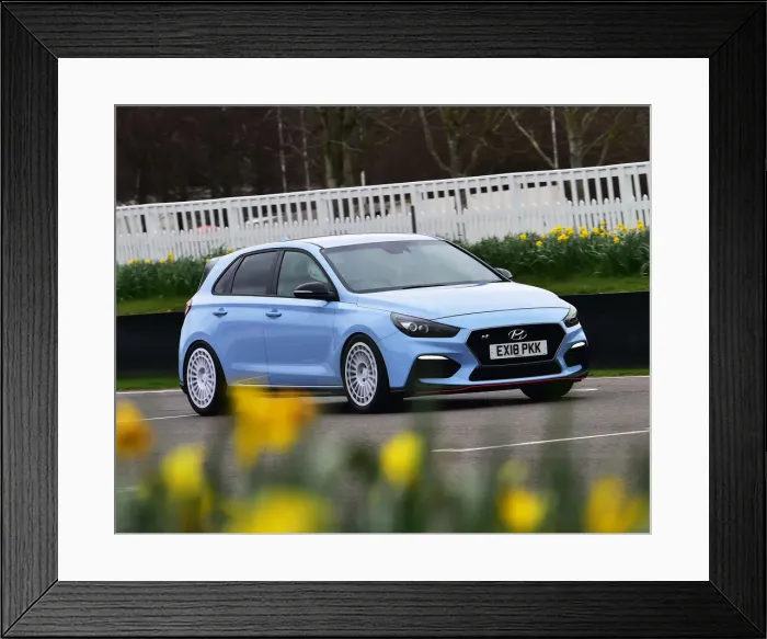 Framed Print : CM26 8767 Hyundai