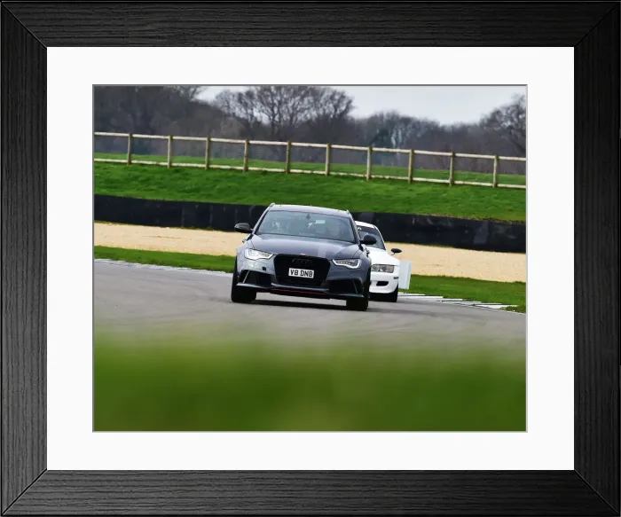 Framed Print : CM26 8438 David Brown, Audi RS6