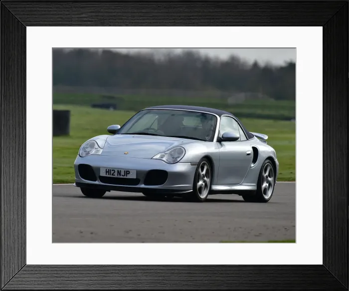 Framed Print : CM26 8395 Neil Pasmore, Porsche 996 Turbo Cabriolet