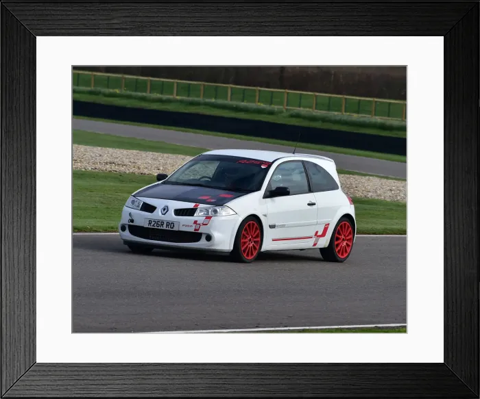 Framed Print : CM26 8338 Mike Anderson, Renault Megane R26R Framed Print : CM26 8338 Mike Anderson, Renault Megane R26R