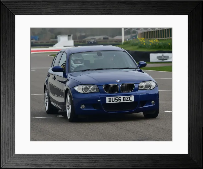 Framed Print : CM26 8254 Martin Spain, BMW 130i Framed Print : CM26 8254 Martin Spain, BMW 130i