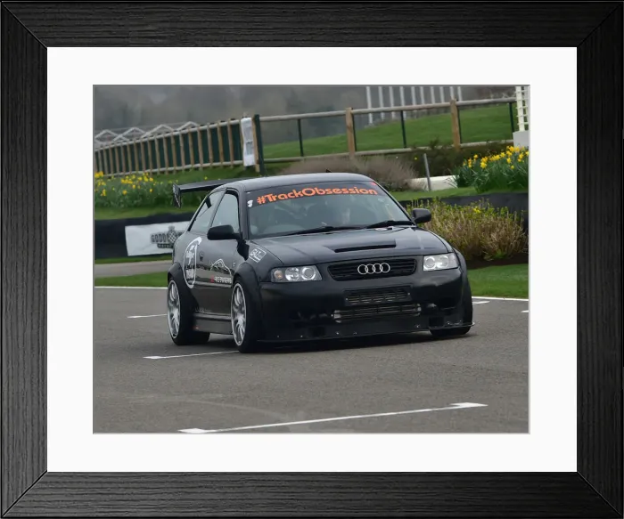 Framed Print : CM26 8238 Nick Vaughan, Audi A3 Track Car Framed Print : CM26 8238 Nick Vaughan, Audi A3 Track Car